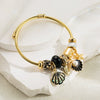 Wholesale Women's Fashion Stainless Steel Alloy Bracelet With Diamond Pearl Pendant