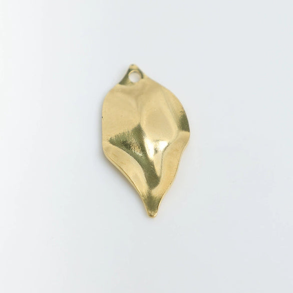 Wholesale Women's Fashion Stainless Steel Goldplated Leaf Jewelry Clavicle Chain