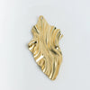 Wholesale Women's Fashion Stainless Steel Goldplated Leaf Jewelry Clavicle Chain