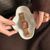 Wholesale Women's Fashionable Alloy Watch With Simple Square Shape And Macaron Colors