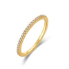 Wholesale Women's Fashionable Geometric Moissanite Silver Ring With Diamond Microinlaid