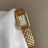 Wholesale Women's Fashionable Stylish Square Watch With Diamondencrusted Rectangle Dial And Steel Band