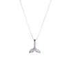 Wholesale Women's Fishtail Clavicle Chain Necklace With Dolphin Silver Pendant Sterling Silver 925