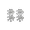 Wholesale Women's Floral Multilayer Earrings Zinc Alloy Retro Style Electroplated