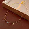 Wholesale Women's Flower Pendant Necklace Copper 925 Silver Zirconia Highend Retro Style