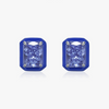 Wholesale Women's French Retro Geometric S925 Silver Earrings With Imitation Diamond And Enamel Shine