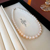 Wholesale Women's French Retro Light Luxury Clavicle Chain Set With Alloy Pendant And Imitation Pearls Electroplating