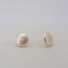 Wholesale Women's Fresh Water Pearl Earrings Copper 14K Gold Plated Geometric Natural Plant Flowers Style