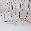 Wholesale Women's Freshwater Pearl Clavicle Chain Necklace With Geometric Design And Electroplating Treatment