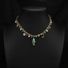 Wholesale Women's Freshwater Pearl Clavicle Chain Necklace With Geometric Design And Electroplating Treatment