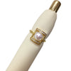 Wholesale Women's Freshwater Pearl Ring Copper Geometric Square Style