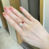 Wholesale Women's Freshwater Pearl Ring Copper Material Round Shape Light Luxury Fashion Jewelry