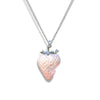 Wholesale Women's Fruit Shaped Copper Resin Electroplated Ochain Pendant Necklace