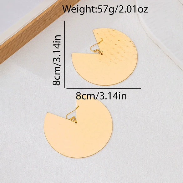 Wholesale Women's Geometric Alloy Electroplated Earrings Accessories