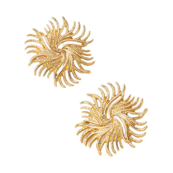 Wholesale Women's Geometric Alloy Electroplated Fashion Earrings