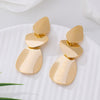 Wholesale Women's Geometric Alloy Electroplated Fashion Earrings