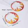 Wholesale Women's Geometric Alloy Electroplated Hoop Earrings Accessories