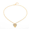 Wholesale Women's Geometric Alloy Gold Plated Copper Pendant Necklace With Electroplating