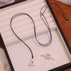 Wholesale Women's Geometric Alloy Money Bag Pendant Necklace Sweater Chain Accessories