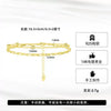 Wholesale Women's Geometric And Heart Shape Doublelayer 925 Silver Bracelet With Electroplating