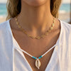 Wholesale Women's Geometric Animal Stainless Steel Necklace With Vacuum Real Gold Plating In Pvd Furnace