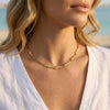 Wholesale Women's Geometric Animal Stainless Steel Necklace With Vacuum Real Gold Plating In Pvd Furnace