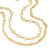 Wholesale Women's Geometric Animal Stainless Steel Necklace With Vacuum Real Gold Plating In Pvd Furnace