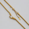 Wholesale Women's Geometric Beaded Fanshaped Turquoise Titanium Steel Goldplated Pendant Necklace
