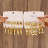 Wholesale Women's Geometric Ccb Electroplated Earrings