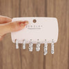 Wholesale Women's Geometric Ccb Electroplated Earrings