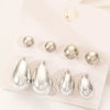 Wholesale Women's Geometric Ccb Electroplated Earrings