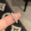 Wholesale Women's Geometric Copper Light Luxury Ring With Real Gold Electroplated