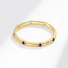 Wholesale Women's Geometric Copper Zircon Inlaid Electroplated Fashion Light Luxury Ring