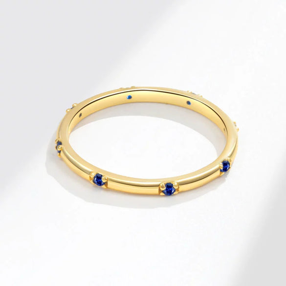 Wholesale Women's Geometric Copper Zircon Inlaid Electroplated Fashion Light Luxury Ring