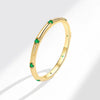 Wholesale Women's Geometric Copper Zircon Inlaid Electroplated Fashion Light Luxury Ring