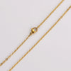 Wholesale Women's Geometric Cross Chain Necklace Titanium Steel Electroplated