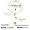 Wholesale Women's Geometric Cross Long Yshaped Necklace Electroplated Titanium Steel And Stainless Steel Jewelry