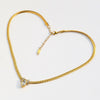 Wholesale Women's Geometric Cross Stainless Steel Electroplated Necklace