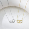 Wholesale Women's Geometric Diamond S925 Sterling Silver Cross Chain Necklace