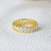 Wholesale Women's Geometric Diamond S925 Sterling Silver Ring