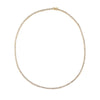Wholesale Women's Geometric Diamond S925 Sterling Silver Tennis Chain Necklace