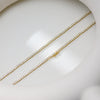 Wholesale Women's Geometric Diamond S925 Sterling Silver Tennis Chain Necklace
