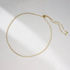 Wholesale Women's Geometric Diamond 925 Sterling Silver Tennis Clavicle Chain Necklace