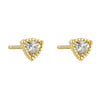 Wholesale Women's Geometric Diamond Zircon S925 Sterling Silver Earrings Set With Precious Stones