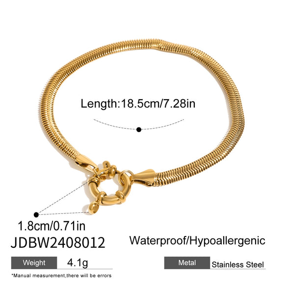 Wholesale Women's Geometric Electroplated Jewelry Set With Titanium Steel Pendant And Stainless Steel Accessories