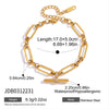 Wholesale Women's Geometric Electroplated Jewelry Set With Titanium Steel Pendant And Stainless Steel Accessories