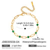 Wholesale Women's Geometric Electroplated Stainless Steel Bracelet Jewelry