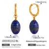 Wholesale Women's Geometric Electroplated Titanium Steel And Stainless Steel Necklace And Earrings Set Accessories