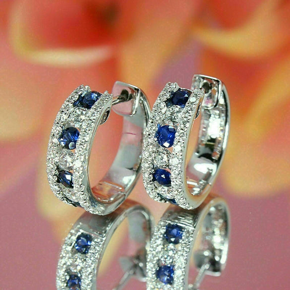 Wholesale Women's Geometric Elegant Earrings Copper Set With Zirconia