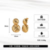 Wholesale Women's Geometric Gold Plated Earrings With Original Design